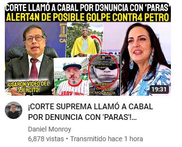 Armando46260894's tweet photo. CABAL, cada que abre la boca, lo hace para mentir, difamar u ofender, pero esta activista que sueña con llegar al Palacio de Nariño, no es más que una vulgar mujer carente de éticas y de principios.
#FueraCabalFuera https://t.co/M4qZQsWulE