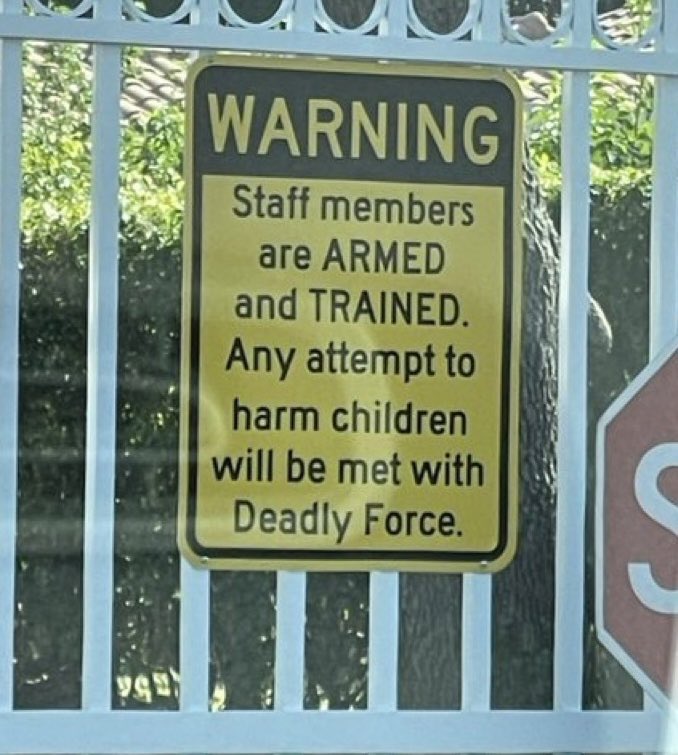 Do you want this at your children’s schools?

YES or NO? 👇