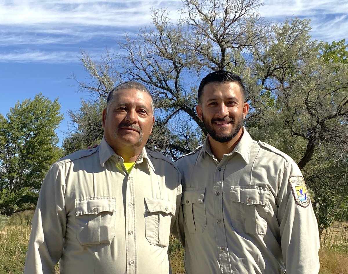 Meet Jesus and Miguel Jimenez: A father and son who have dedicated their careers to national wildlife refuges in CA. Miguel is currently the Kern National Wildlife Refuge Complex project leader and Jesus is an engineering equipment operator in the Klamath Basin. #thread (1/3)