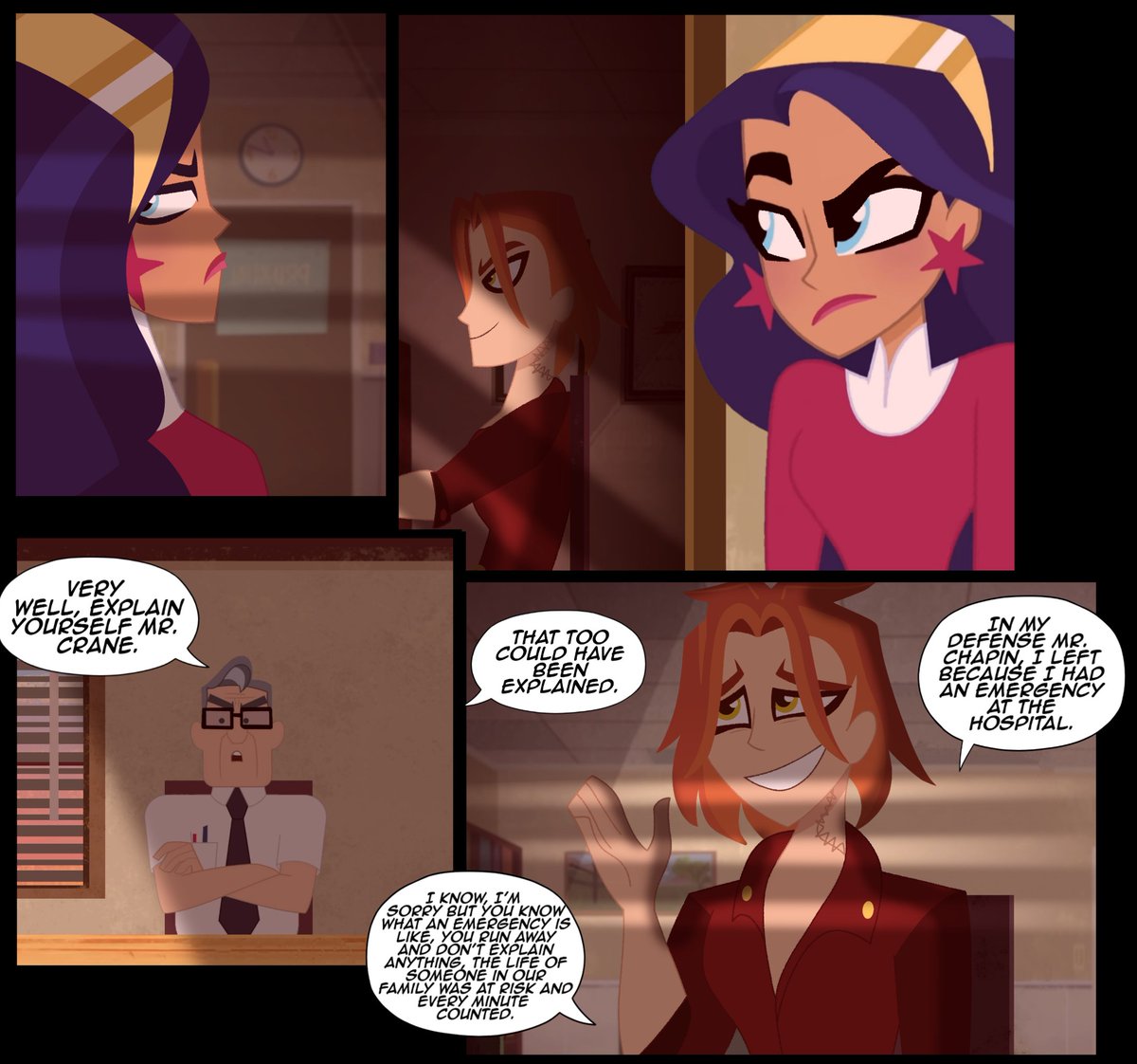 BatsyNANANA's tweet photo. Doctors, needles and crows part - 68, 69, 70 & 71 #dc #dccomics #dcuniverse #batgirl #dcsuperherogirls #batman #dickgrayson #nightwing #redhood #jasontodd #batwomanday #barbaragordon #dianaprince #wonderwoman #zatanna #zeezatara #supergirl #Batwoman #commissionergordon https://t.co/aP7mduDseE