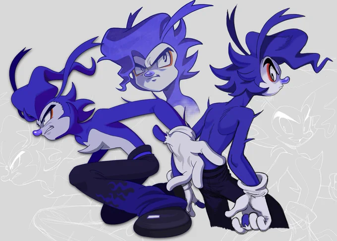 howdy! #PortfolioDay  I'm Vic and I'm a Hispanic cartoonist/animator! and I love the color blue 