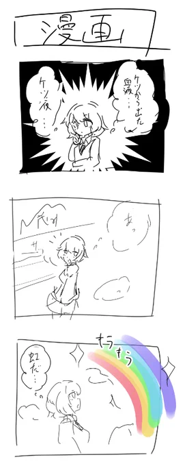 勝手に描いた 