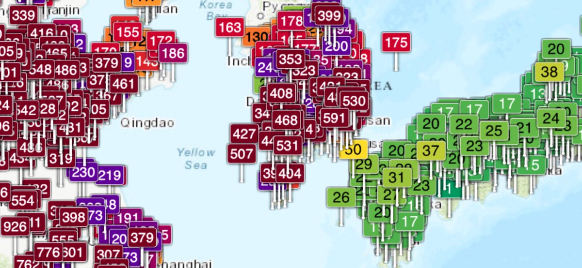 poluição do ar global em 2021