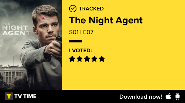 mendesvarms's tweet photo. I've just watched episode S01 | E07 of The Night Agent! https://t.co/bFpOTfK58a #tvtime https://t.co/oIqUI2TV8d