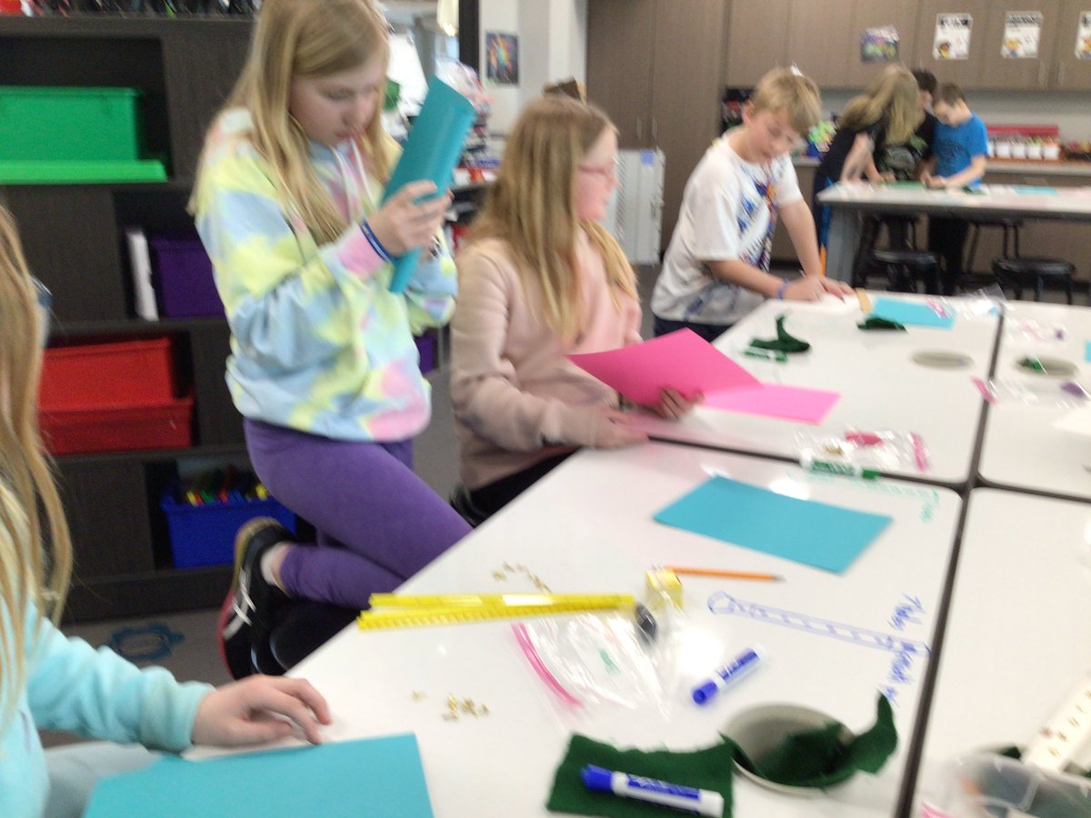 PasArrowsTales's tweet photo. Fourth graders are making progress in making their paper tubed recorders function. I’m glad I stopped trying to create a template for them. Their ideas are better than mine. #ourfuture #proudarrows #excitement #innovative designer https://t.co/9DT0tmiBdI