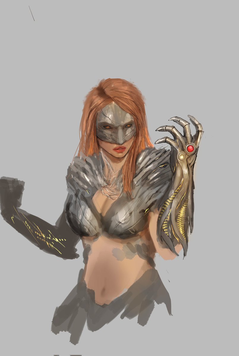 Witch blade doodle before bed
 #witchblade #topcow #topcowcomics