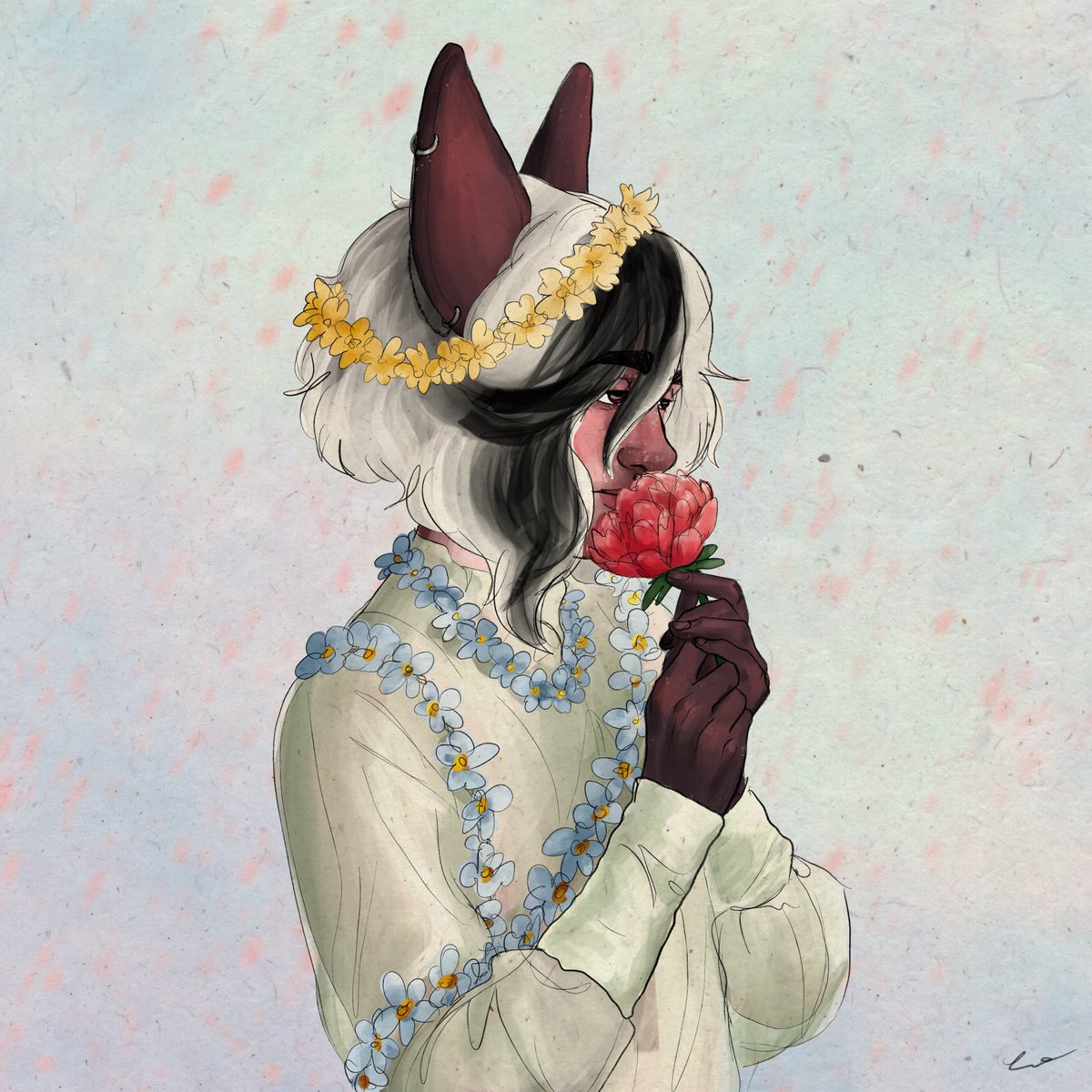 ChromaticBones's tweet photo. #PortfolioDayHi! I'm Loki, a queer creator! I love writing and drawing character-centric pieces all about ✨feelings✨. I got queer characters of all kinds, spooky stories, and more! https://t.co/1wIieV2uqR