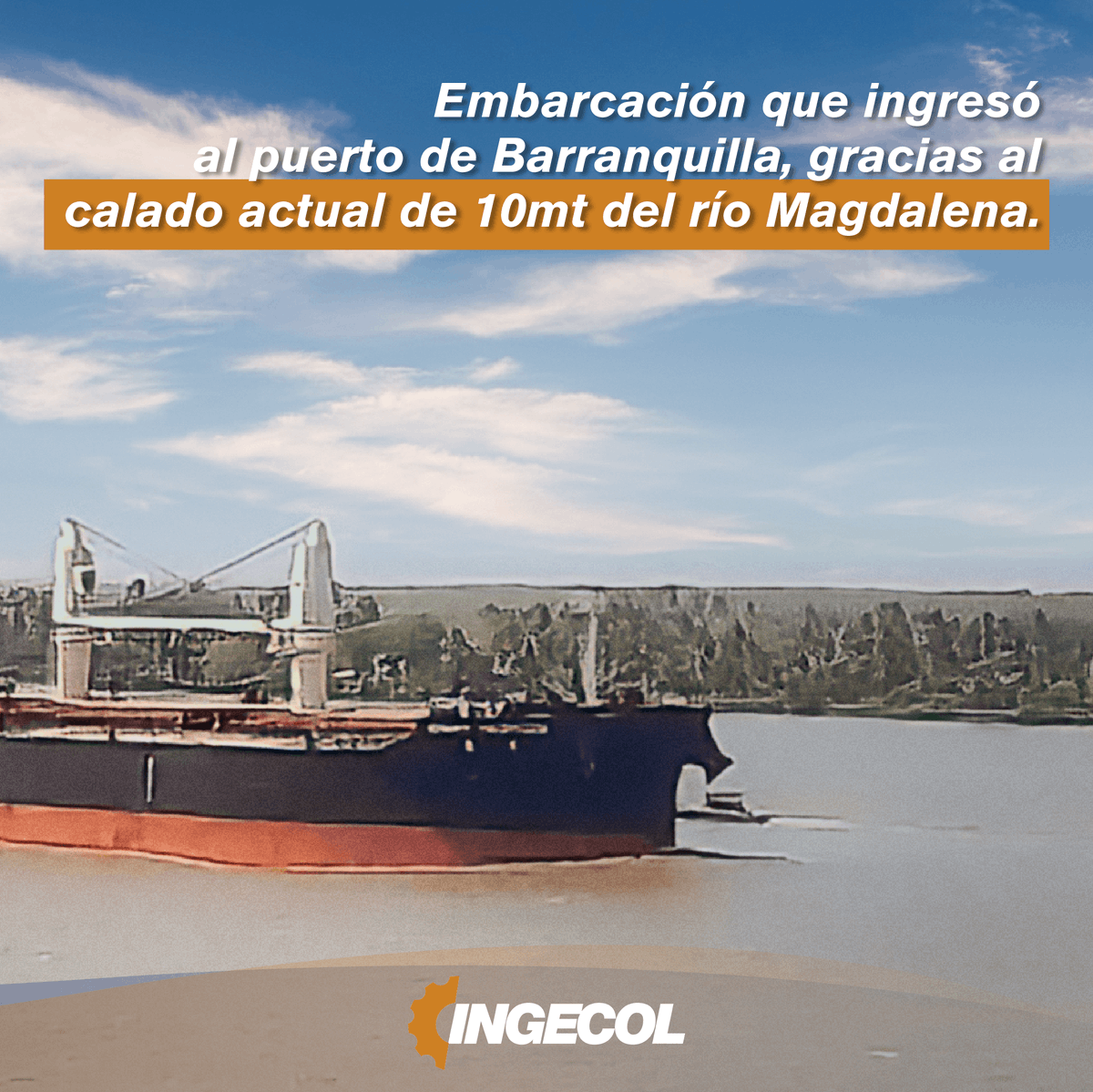 ¡En Ingecol estamos orgullosos de hacer parte de la operación logística de esta embarcación!

¡Movilizamos la industria!🌎

#Movilizamoslaindustria #logística #lohacemosporti #Transporteaereo #Transporteterrestre #Transportemaritimo #transportedecargacolombia
#Greatadventure