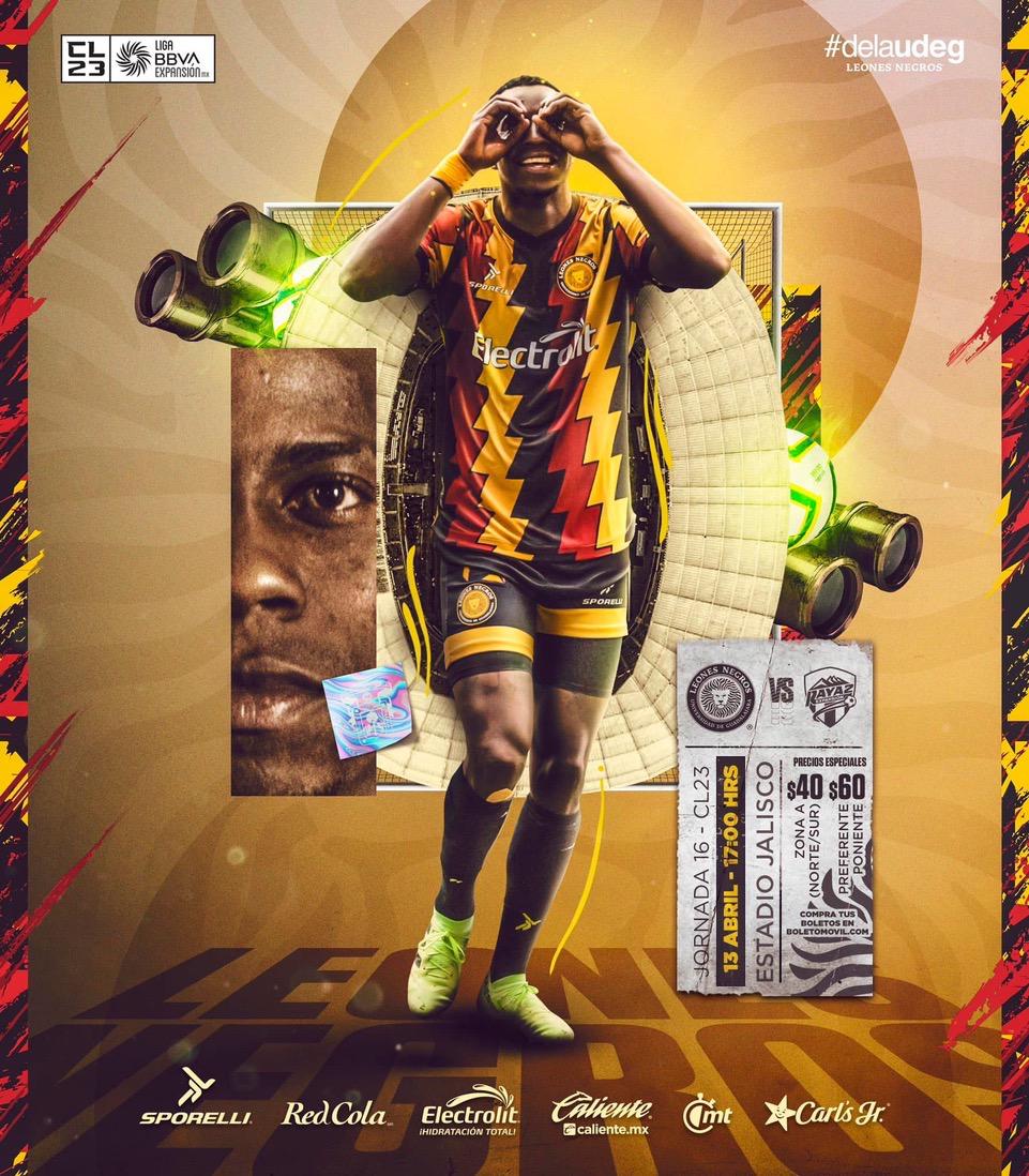 mediotiempo's tweet photo. Gana 1 de los 5 pases dobles que tenemos para el partido de @LeonesNegrosCF este jueves 13 de abril. ¿Quién fue nombrado Jugador De La Jornada 14 #DeLaUdeG ? 😏 Los primeros 5 en contestar bien, ganan 🤩 #MTRegalos https://t.co/MonAaxEHcz