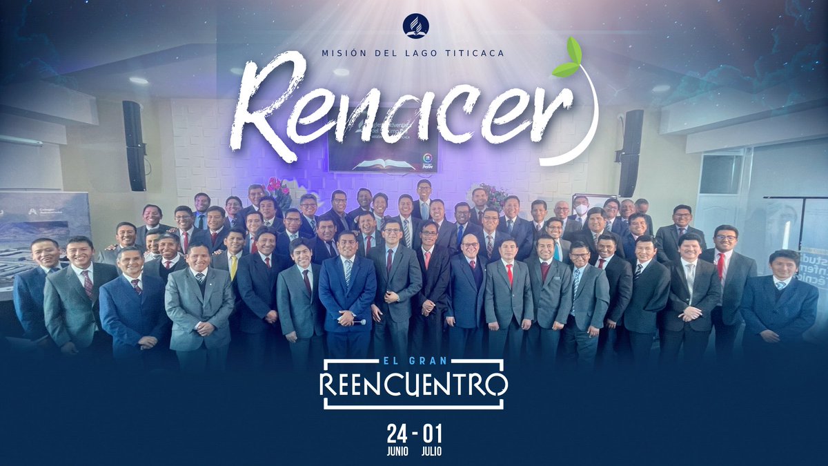 En la #MLT2023 💯% comprometidos con #Renacer2023 porque continuamos #DiscipulandoconPasion