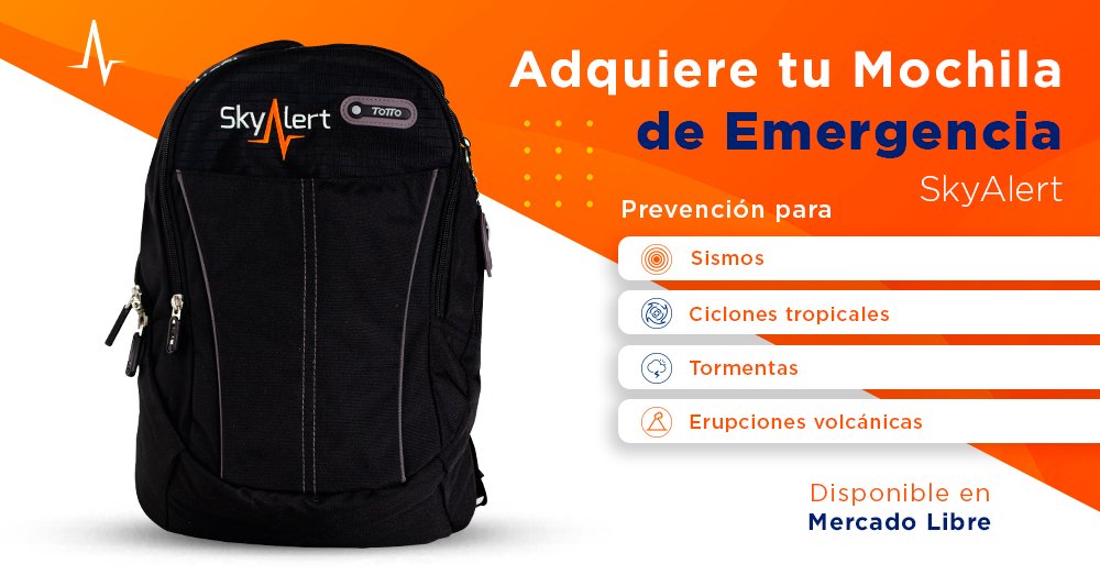 SkyAlertMx's tweet photo. Las #MochilasDeEmergencia SkyAlert serán tus mejores aliadas para enfrentar los efectos de un peligro natural donde sea que te encuentres.  

Visita nuestra tienda online y adquiere la tuya hoy mismo:

https://t.co/8eGCsHBijl https://t.co/QnH9QbHIzC