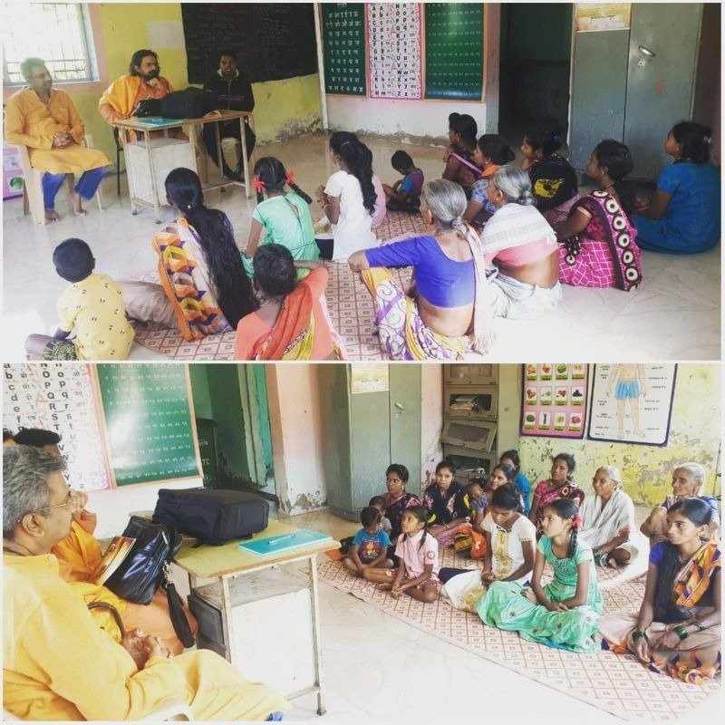 CEI holds regular Education and Awareness Camps for the PVTG tribals. This camp held in Gram Vinegaon (Sudhagad), Maharashtra focused on imparting the tools of #HolisticEmpowerment, using which our tribal, nomadic sections can be self-sufficient and stand on their own feet.