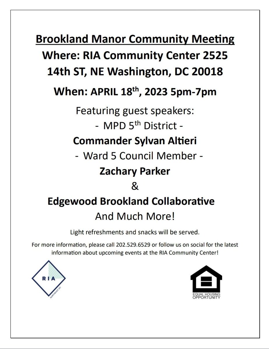 Join us on April 18th, 2023, at 5pm-7pm.
@MidCityDev 
#BrooklandManor