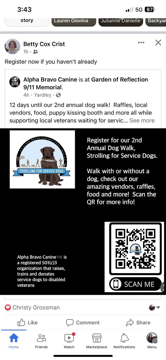 ABCServiceDogs's tweet image. Getting ready for our 2nd dog walk fundraiser!  #dogwalk #fundraiser #yardleypa