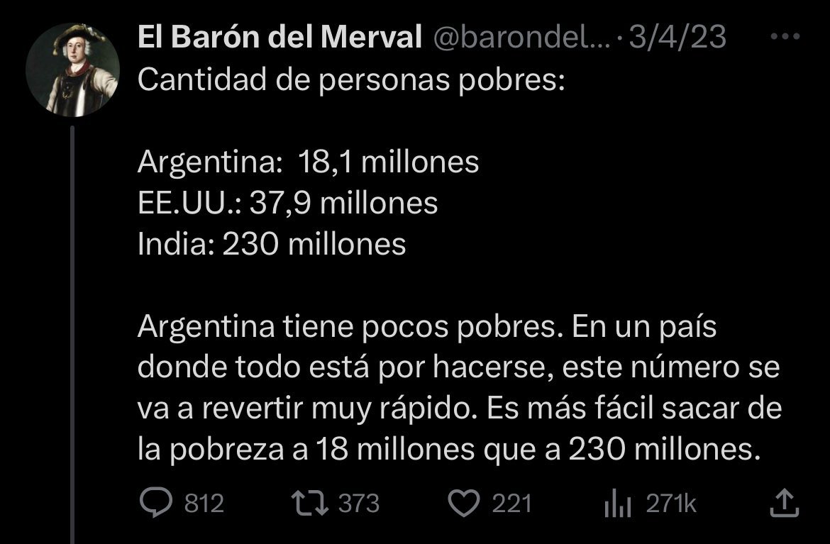 MiltonFriedom5's tweet photo. Háganle caso al Barón que la tiene clara. https://t.co/yiGi6fY18p