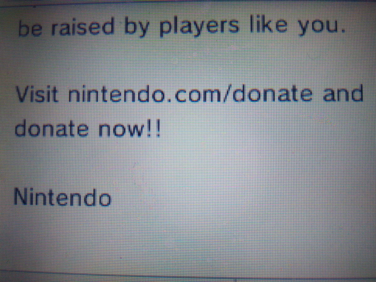 just got a new notification on my 3ds and wtf is this?????