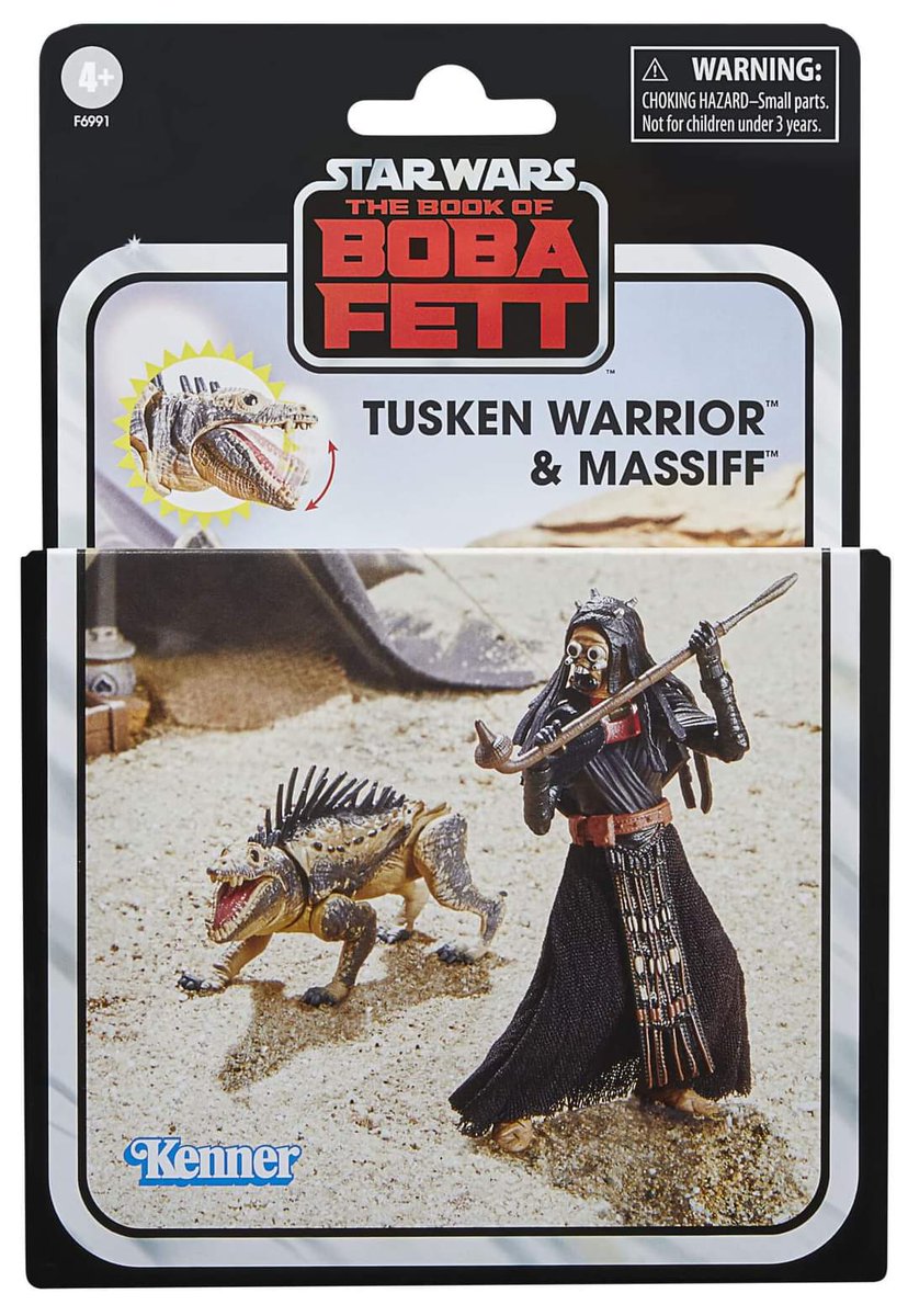 coleccioniswspn's tweet photo. #Hasbro ha revelado de su linea The Vintage Collection, la figura Deluxe de Tusken Warrior & Massiff de The Book of Boba Fett), figura exclusiva de Target.
#TheVintageCollection #StarWarsVintageCollection #TVC #TuskenRaider #TuskenWarrior #Massiff #targetexclusive #kenner https://t.co/1yvhIJSVaM