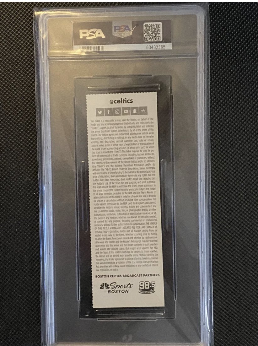 CardsNAutos's tweet photo. @CollectionRbt Would Tatum NBA debut- psa9 POP 1 (two 10s) ge of interest? https://t.co/PBoYZCo9vf