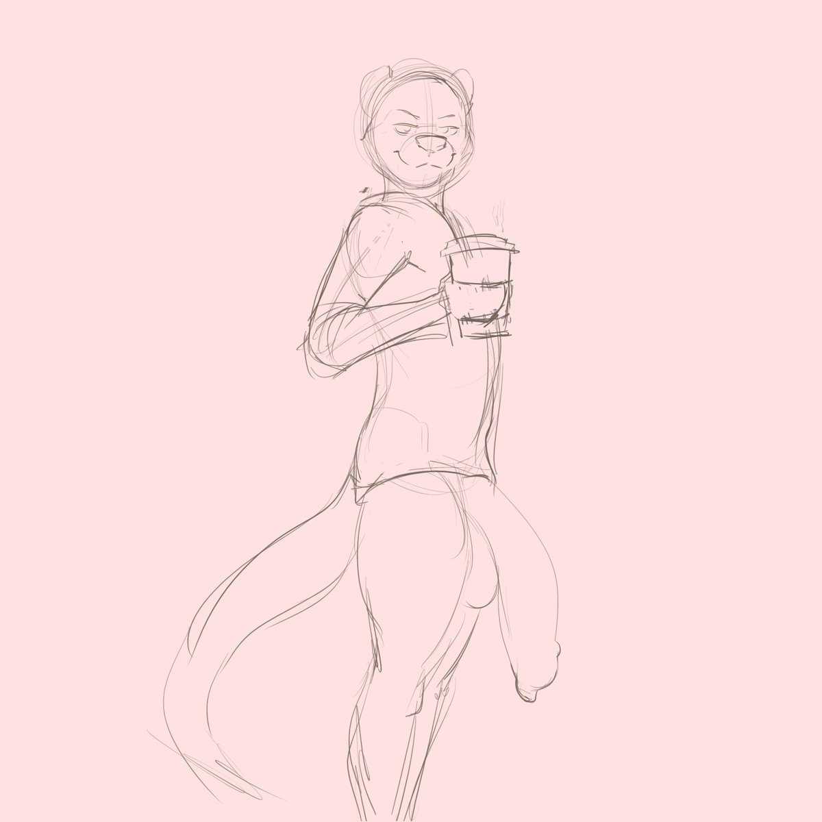 Two sketches of @SemenShore and two self indulgent sketches of a certain hyper hung otter~ 

Gonna do some "quickie" by donations, for stuff this quality, if anyone is interested ko-fi.com/mushy