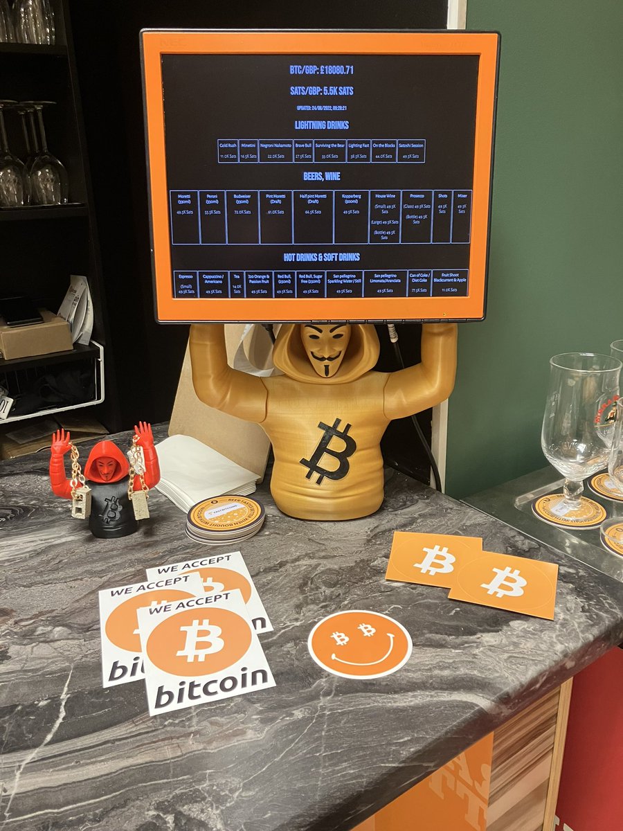 Satoshi's Place® - A UK based Bitcoin Hub tweet media