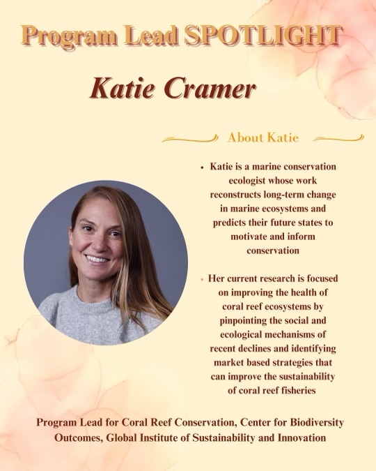 Program Lead Spotlight! Meet Katire Cramer.