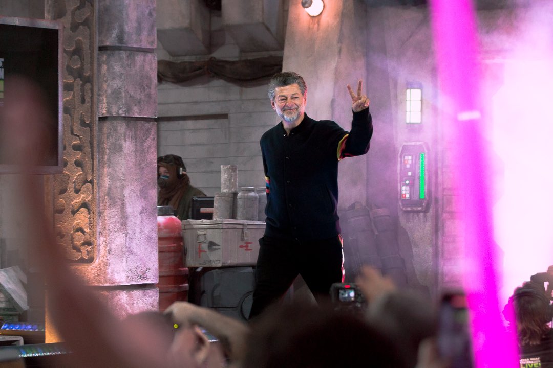 DanJamieson's tweet image. Never more than 12.

@andyserkis 
#YesSWC2023 
#StarWarsCelebration