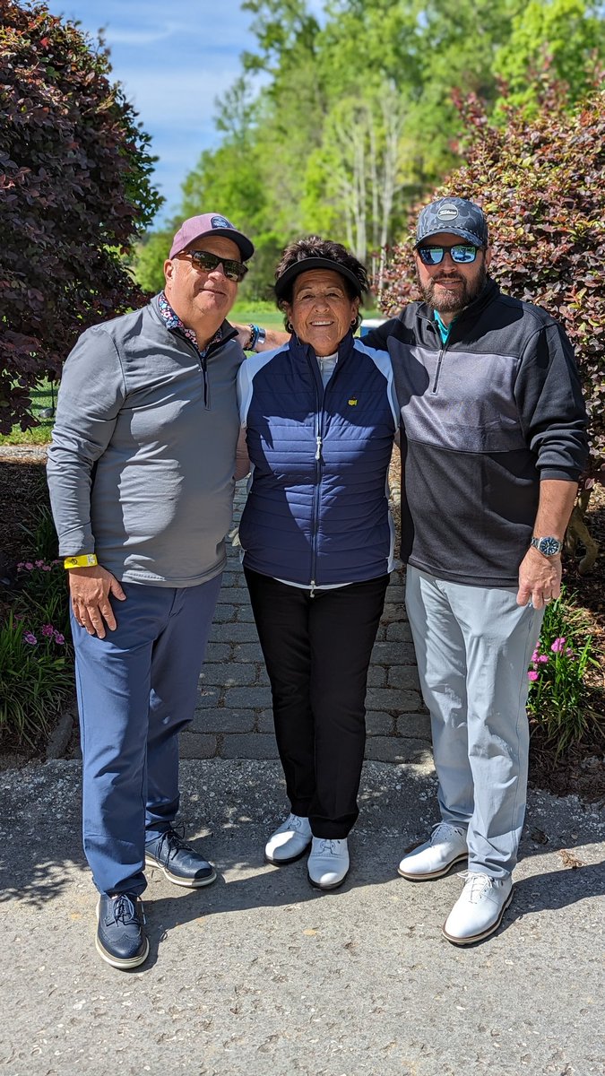 kazawic's tweet image. Had an incredible time yesterday playing golf in a charity event with @NancyLopezWGHo1 and @MarkWillsMusic .  Both of you are amazing people and thoroughly enjoyed spending time with you. I&apos;ll always remember my two birdie putts! 😉 #mondayafterthemasters
