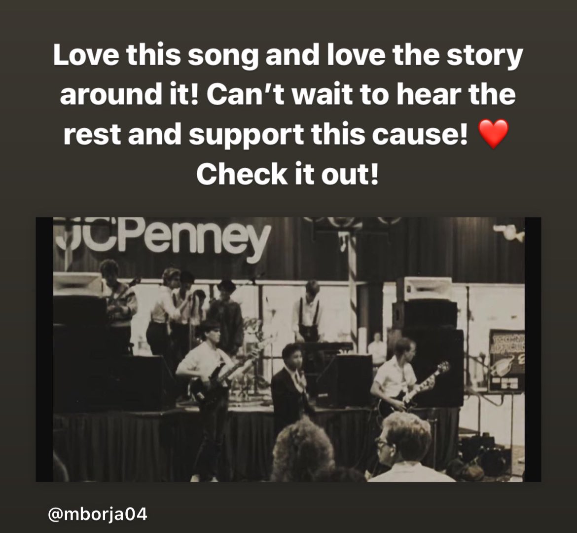 Check out this old but new song featuring @LoudenSwain1’s own @BorjaBorja1 with a couple of his buddies named Greg and Brian. Their 1st single is Everything’s The Same. youtu.be/jQPAqYy6nEU And to read more about its genesis, go over to Mike’s IG page (@MBorja04)