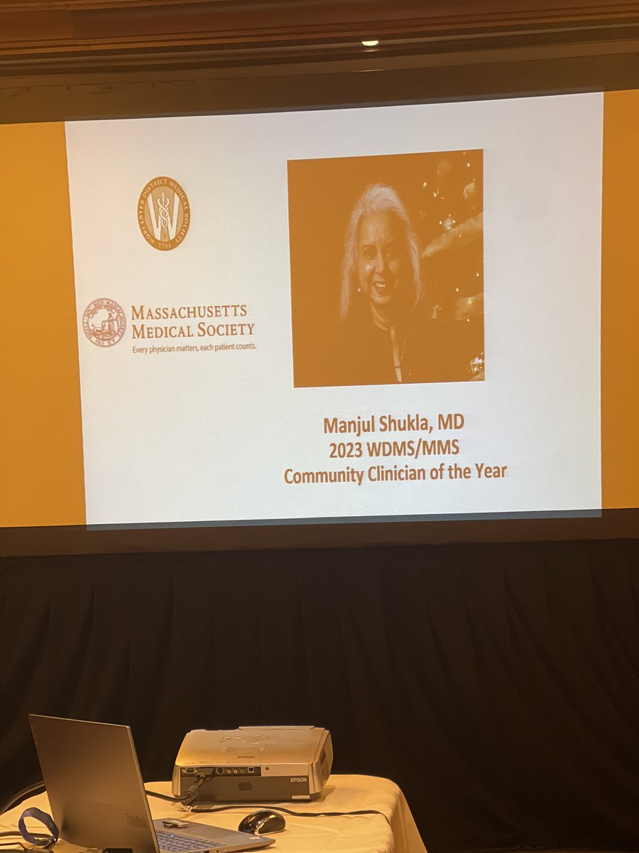 WorcDMS's tweet image. Community Clinician of the year award. The amazing, selfless Dr Shukla.