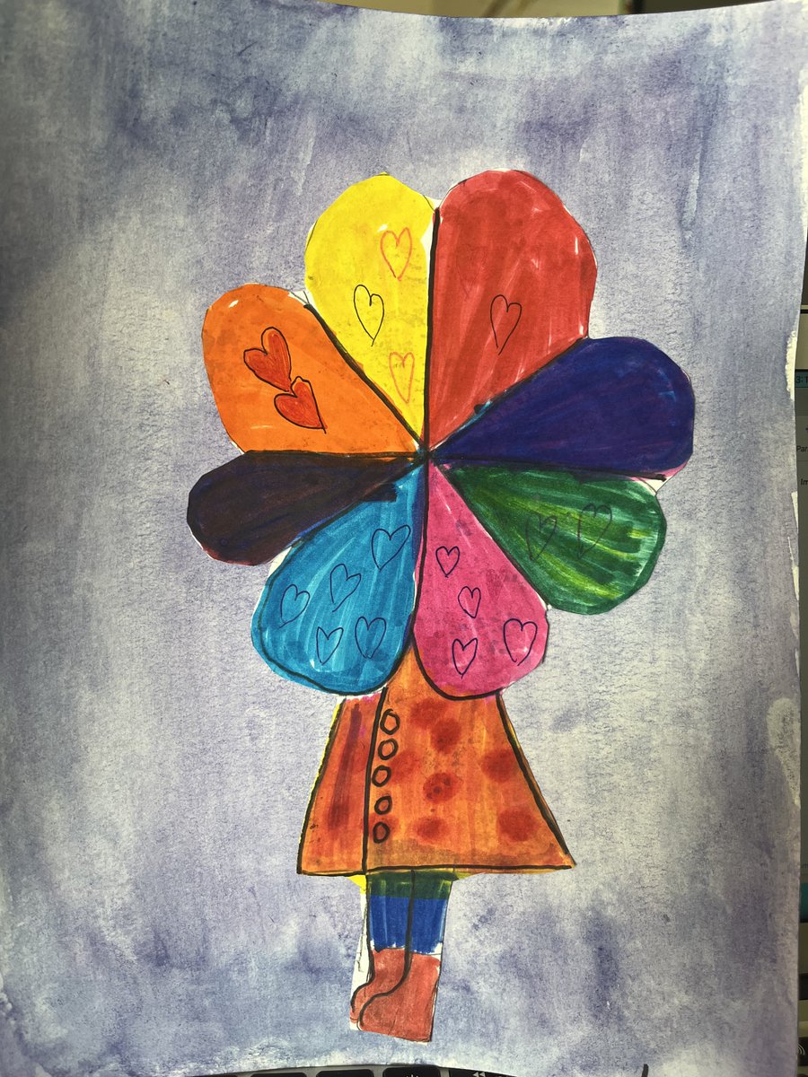 BPSHAWKS2's tweet photo. It's starting to look more like spring is here. We enjoyed painting on watercolour paper to make it look like rain in our pictures. We had fun creating unique umbrella people standing in the rain.
#BPSHawks2
#BPSHawkslearn
#BPSHawksrock
#WeareCBE https://t.co/2gdAolIcqQ