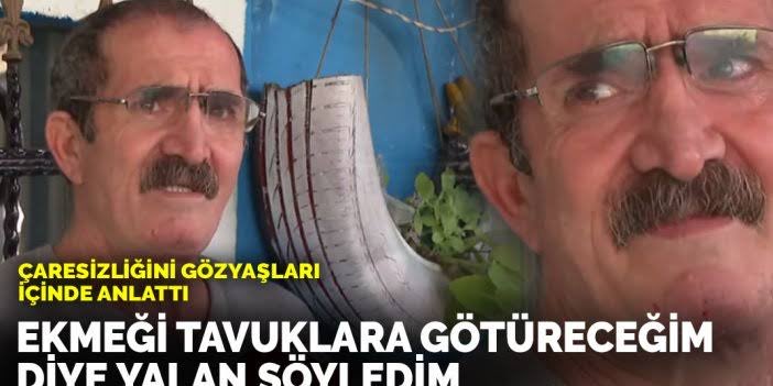 Fabrikada çöpe atılacak olan bayat ekmeği almak için tavuklara götüreceğim diye yalan söylemek zorunda kalan, açlıktan dolayı eşiyle bayat ekmeğe muhtaç düşen emekli İsmail amcayı hatırla!