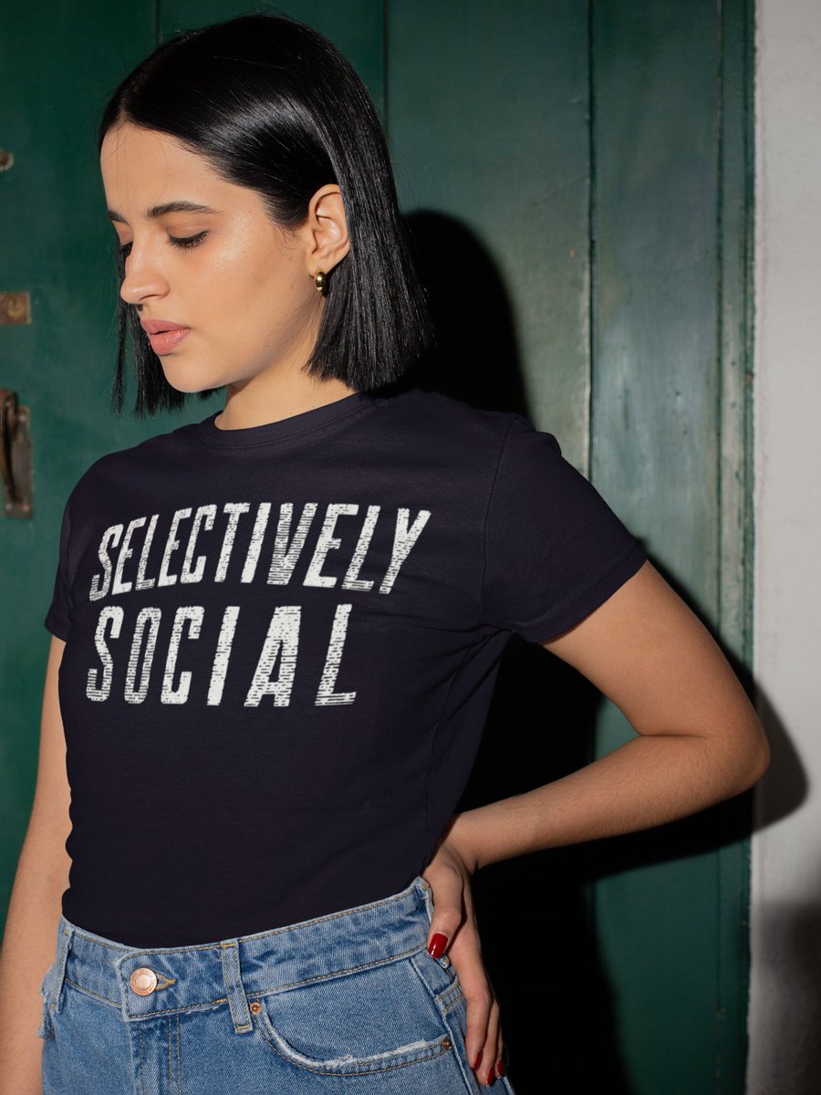 Klangglobal's tweet photo. Say it how it is with this Selectively Social design, or give it to the discerning introvert in your life as the perfect gift!
https://t.co/4qyAWCSJgm #selectivelysocial #socialdistancing #introvert #introvertgift https://t.co/AkwX8hcLTi