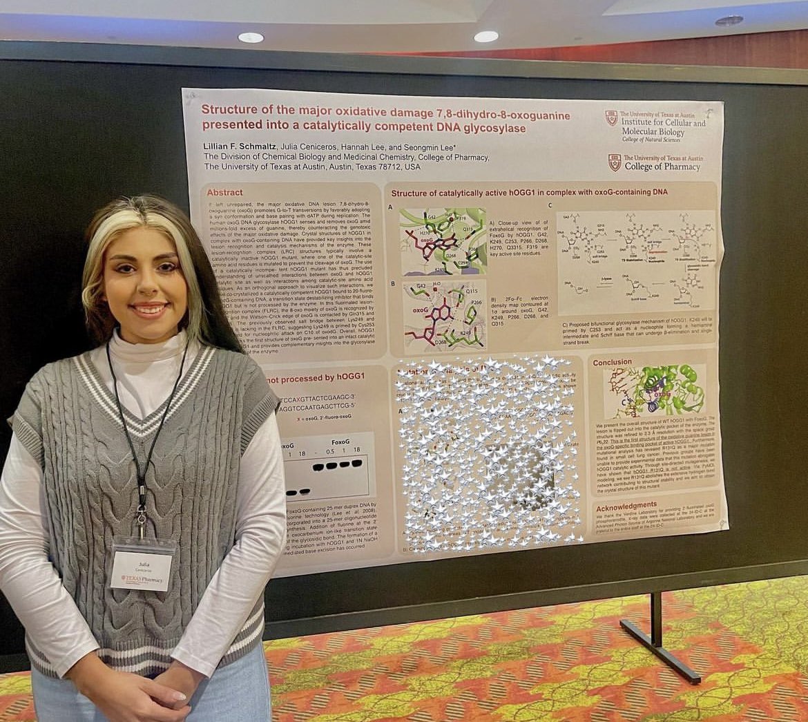 LeeLabUT's tweet image. Another successful CPRED! The Lee Lab had a wonderful time sharing research and catching up with everyone in the College of Pharmacy