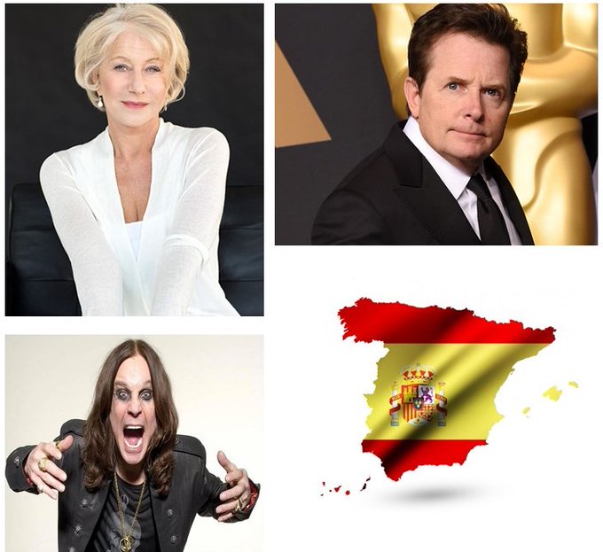 DrAstrocyte's tweet photo. ¿Qué tienen en común Helen Mirren, Michael J. Fox, Ozzy Osb y aproximadamente 160.000 españoles? 
Todos  padecen la segunda enfermedad neurodegenerativa más común a nivel mundial: #Parkinson.

#DiaMundialDelParkinson https://t.co/8GltfOstHi