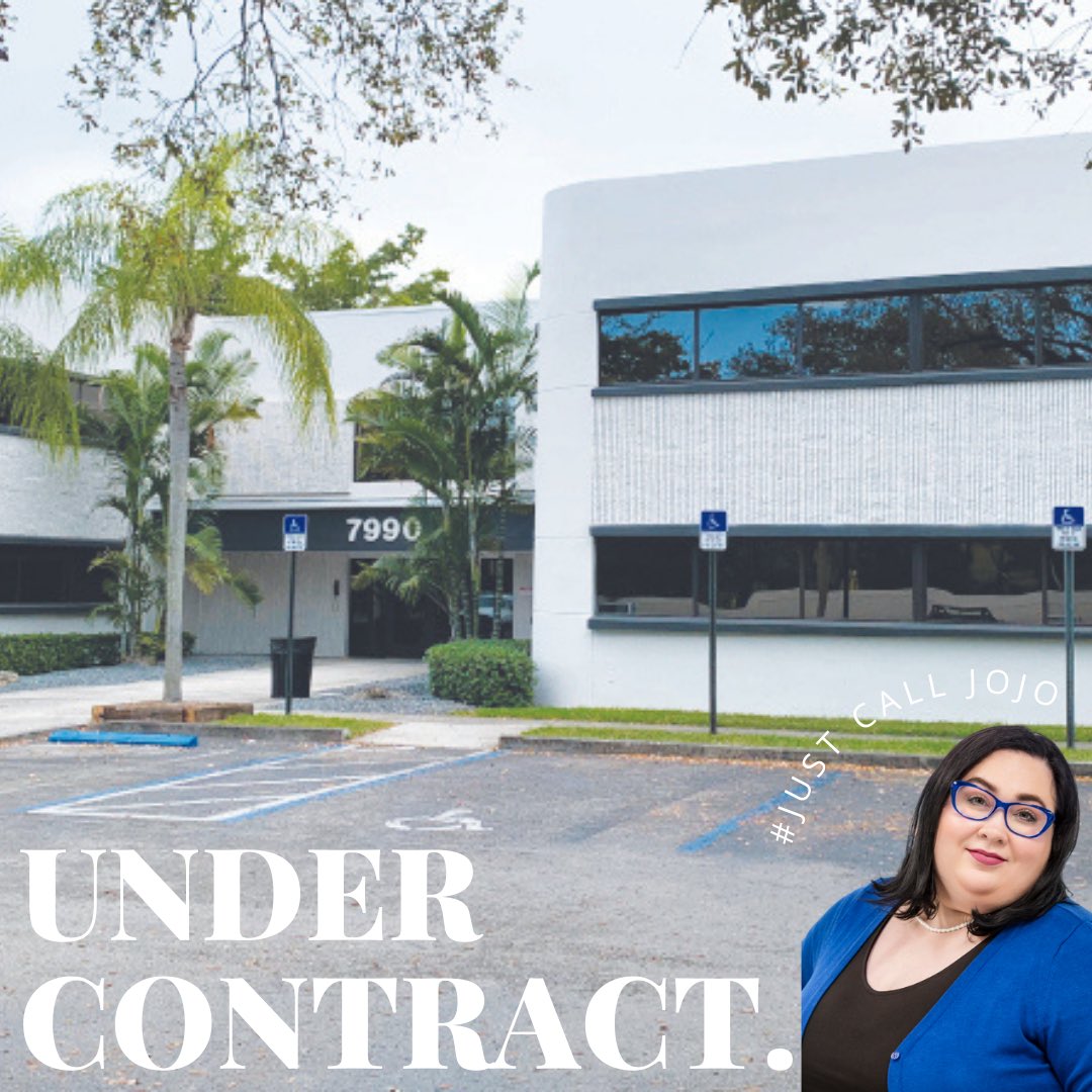 JustCallJojo1's tweet photo. So beyond excited for this client/ friend and what this means for her business! #Justcalljojo today for all your commercial real estate needs! ๐ฒ 305-926-5075
#cbrealty https://t.co/k7p2xje2zT