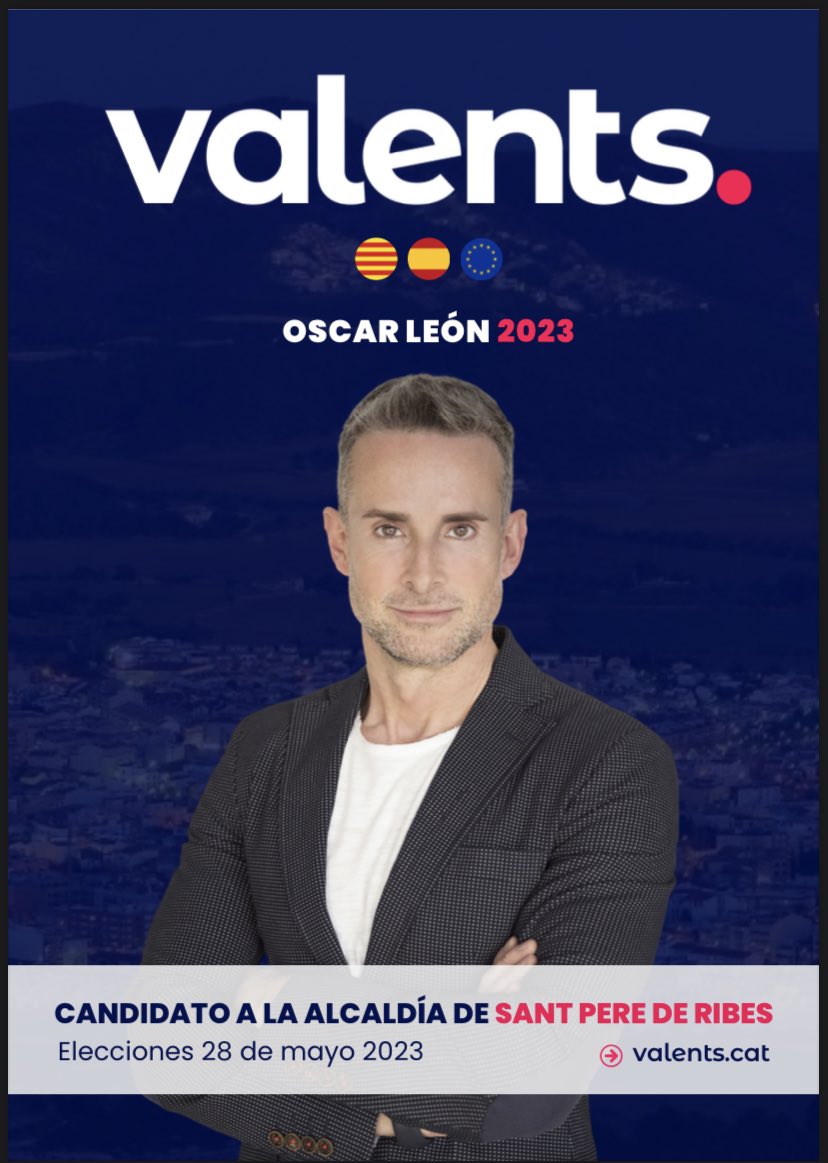 Valents_SPRibes's tweet photo. @oskleon1 Candidato a la Alcaldía de @santperederibes Licenciado en Ciencias Políticas y Sociología.
Funcionario de Carrera de la Generalitat de Catalunya.Regidor del @santperederibes Conseller del @CCGarraf Destaca por su rigor,seriedad,coherencia y sentido común .
@valents_cat https://t.co/8xpZR6JZac