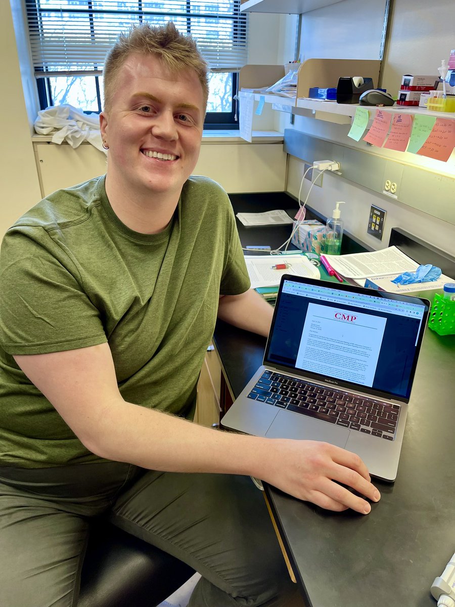 Congratulations to Michael Sande, our first research assistant at Northwestern, on securing admission to the Cellular &amp; Molecular Pathology graduate program at University of Wisconsin!
