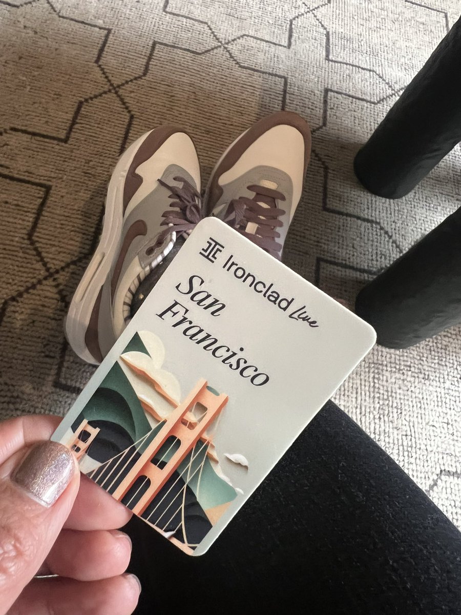 Game day 💪🏽 Excited to kick off our first ever Ironclad Live roadshow today in SF!!!