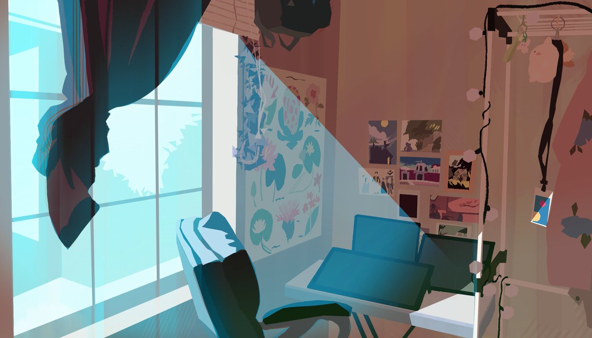 karamiioo's tweet photo. hi #PortfolioDay! i'm karen, a 1st year illustration student! i love doing visdev + bg paint!! open for internships and freelance opportunities this summer! <3   

🌷: https://t.co/rER7mJZjPC 
💌: karenramirezart@gmail.com https://t.co/5xsa2xlkMz