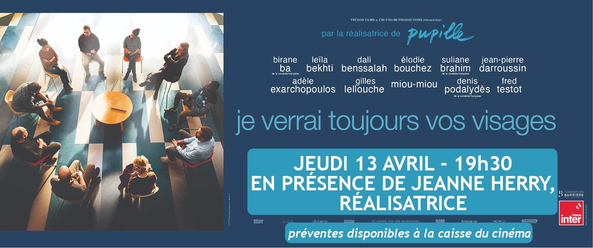 La réalisatrice Jeanne Herry viendra rencontrer les spectateurs du Studio ce jeudi à 19h30