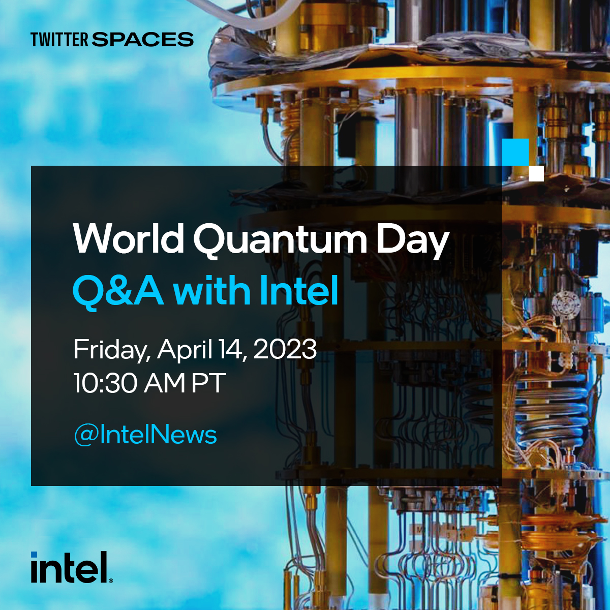 Intel News on Twitter: "Starting soon..."