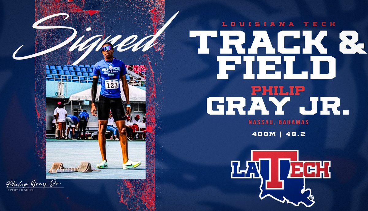 LATechTFXC's tweet photo. Welcome to the Family!!
✍️ Philip Gray Jr. | #SpeedHub https://t.co/r8KfNZ4Hc1