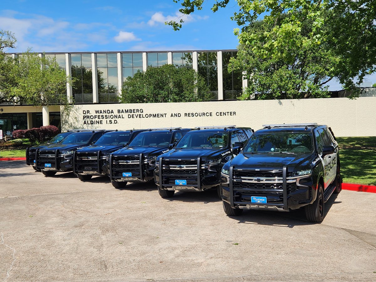 FredWasCOO's tweet photo. The first 6 of 29 PD vehicles are on the road. Our team deserves the best. #AldineConnected #Operations @AldineISD @drgoffney @Only1sheleah @KatyRoede @tdavis_aldine #AldinePD @paulscordova https://t.co/QTo0vomVHY