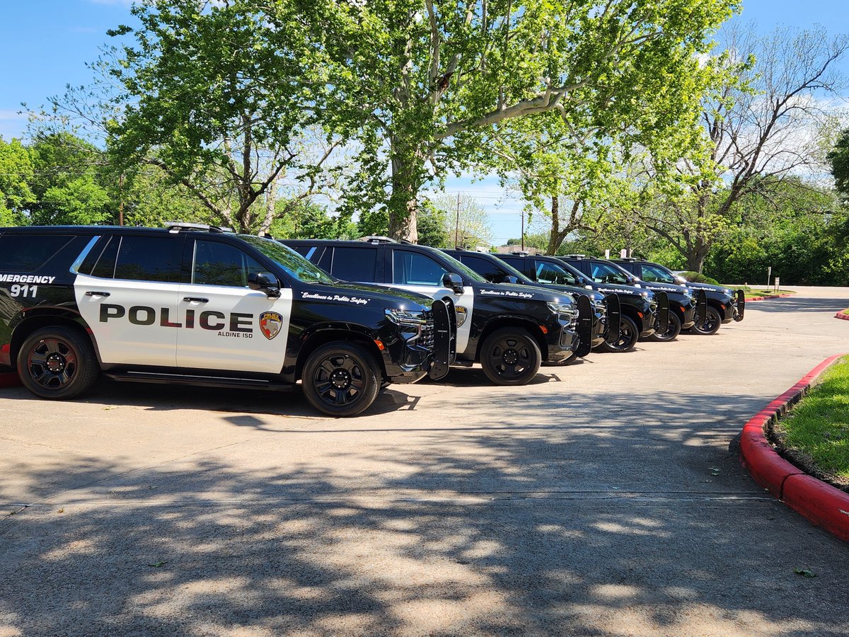 FredWasCOO's tweet photo. The first 6 of 29 PD vehicles are on the road. Our team deserves the best. #AldineConnected #Operations @AldineISD @drgoffney @Only1sheleah @KatyRoede @tdavis_aldine #AldinePD @paulscordova https://t.co/QTo0vomVHY