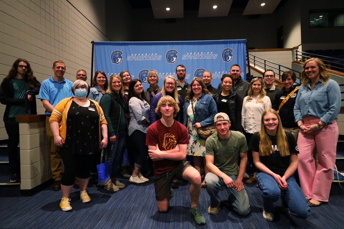 We welcomed 16 community partners from Leadership Superior-Douglas County at Superior High School for their Education Day. We highlighted many District programs. Thank you to everyone who attended. #spartanPRIDE #superiorspartans #superiorwi #douglasccountywi