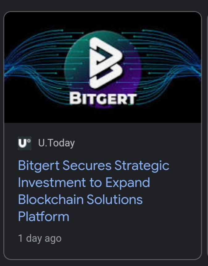 crypton707's tweet photo. #BitGertBRISE  #bitgert #BRISE #Bitcoin #Eth
 securing a strategic investment mean? 
 - When a company secures a strategic investment, it means that an investor has purchased a stake in the company  . https://t.co/CnDPgMpQva