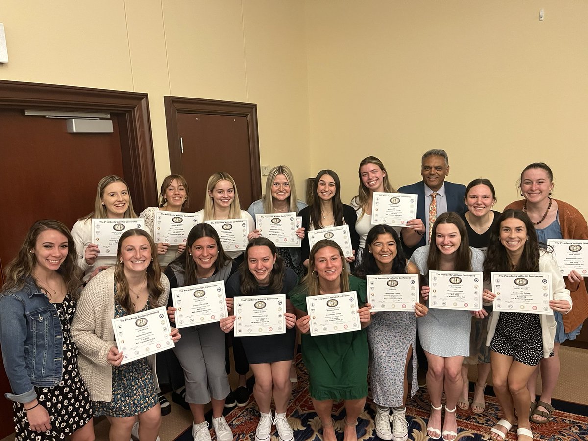 WC_Titans_WS's tweet photo. So proud of these Westminster College Women’s Soccer players who made a GPA of 3.6 or higher during our season in the fall of 2022.
Champions on the pitch and in the classroom. https://t.co/OXtcQBPRM7