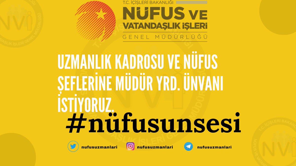 uzman kadrosu
-3600 gösterge
-bölüm mezunlarının atanması <a href="/RTErdogan/">Recep Tayyip Erdoğan</a> <a href="/suleymansoylu/">Süleyman Soylu</a> <a href="/sefikaygol/">Şefik AYGÖL</a> <a href="/vedatbilgn/">Vedat Bilgin</a>  #nüfusunsesi