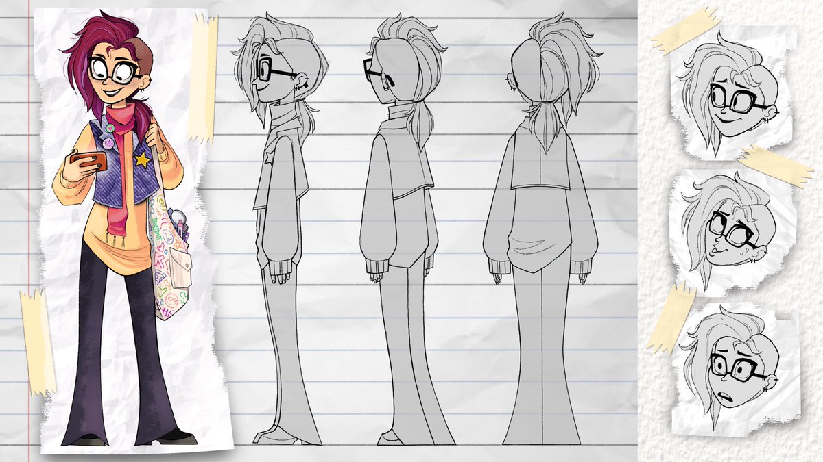 Kails_Creates's tweet photo. Hiii #PortfolioDay !!✨ As graduation draws closer, I’ve been working more on my illustration skills!🖌️ I love character art &amp; design and I’m still currently a volunteer animator for INSERT Media :)

🎨: https://t.co/80KDnQCp9l

✉️: kaileymccune@gmail.com https://t.co/BVyCQQ8cdw