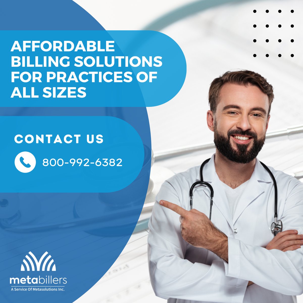 metabillers's tweet image. Our Medical billing and coding services can do a lot to help you run your medical practice efficiently while growing your practice. 

#medicalbillingsoftware #medicalbillingsolution #medicalbillingsolutions #hospitalistbilling #surgicalmedicalbilling